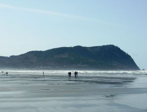 Tillamook Head viewed from Seaside, Oregon